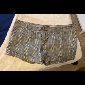 American Eagle Plaid Shorts